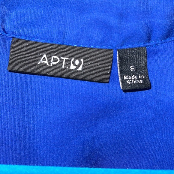 ☀️ 3/$15 ☀️ Apt 9 Blue Top - Picture 3 of 5